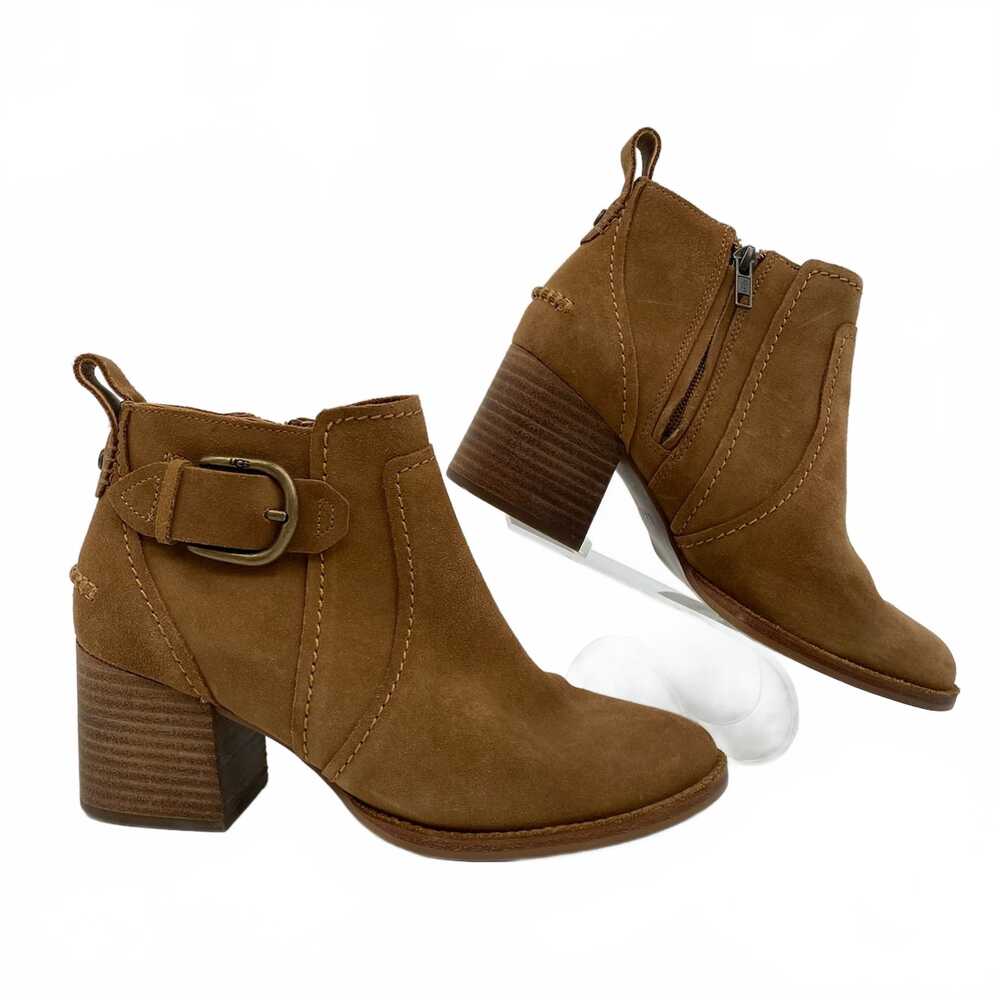 UGG Brown Heeled Ankle Boots | Womens 8